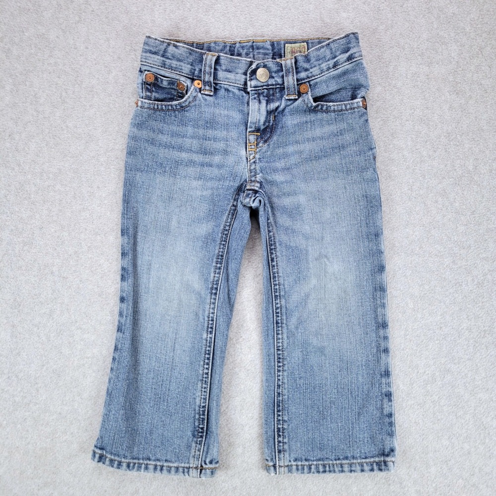 Polo Ralph Lauren Classic 867 Jeans Kids 2T Blue Denim Straight Leg